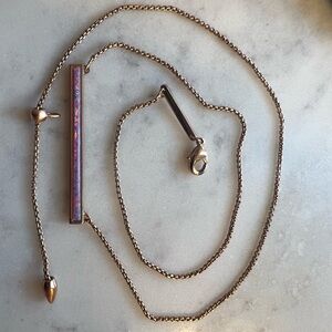 Purple Bar Kendra Scott Necklace (lightly worn)